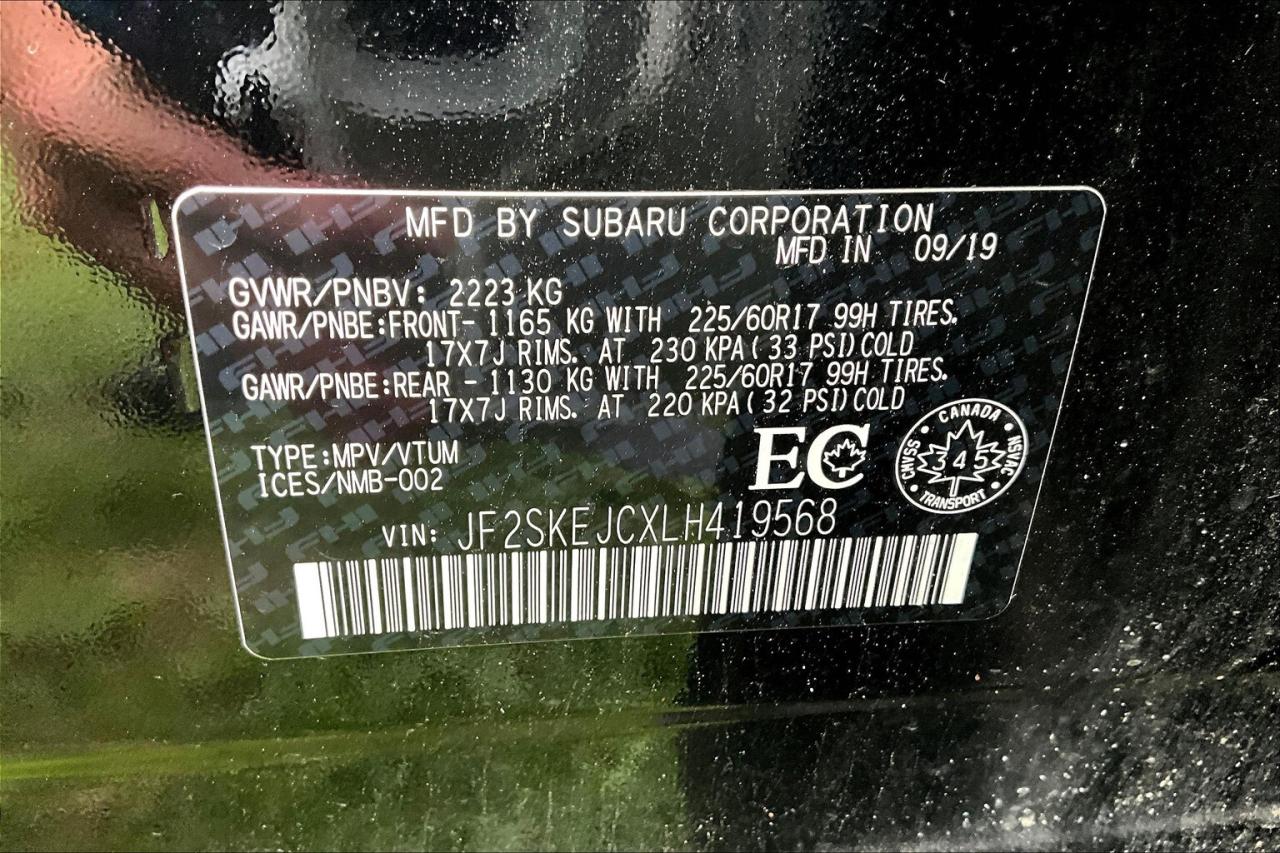 2020 Subaru Forester Touring AWD - CPO 3.99% FINANCING Photo