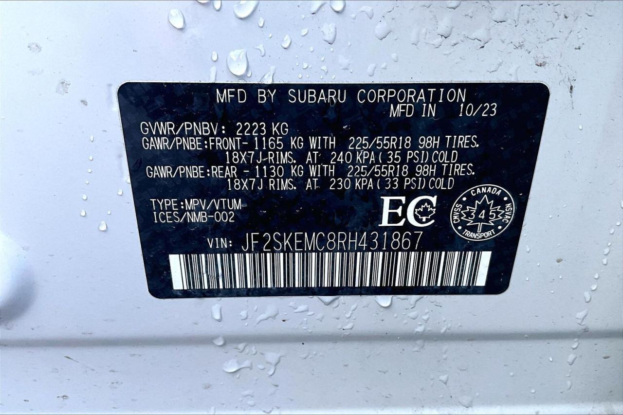 2024 Subaru Forester Premier AWD - CPO 3.99% FINANCING Photo