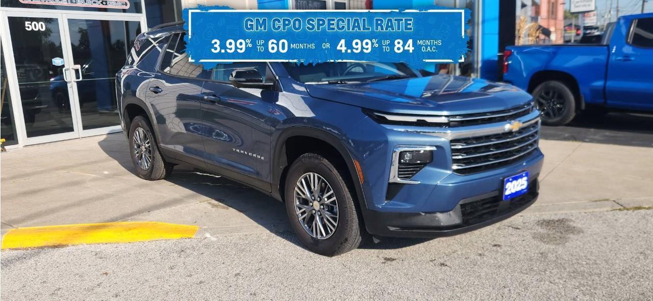 2025 Chevrolet Traverse LT WOW! 4.99% FINANCE UP TO 60 MONS OAC Photo