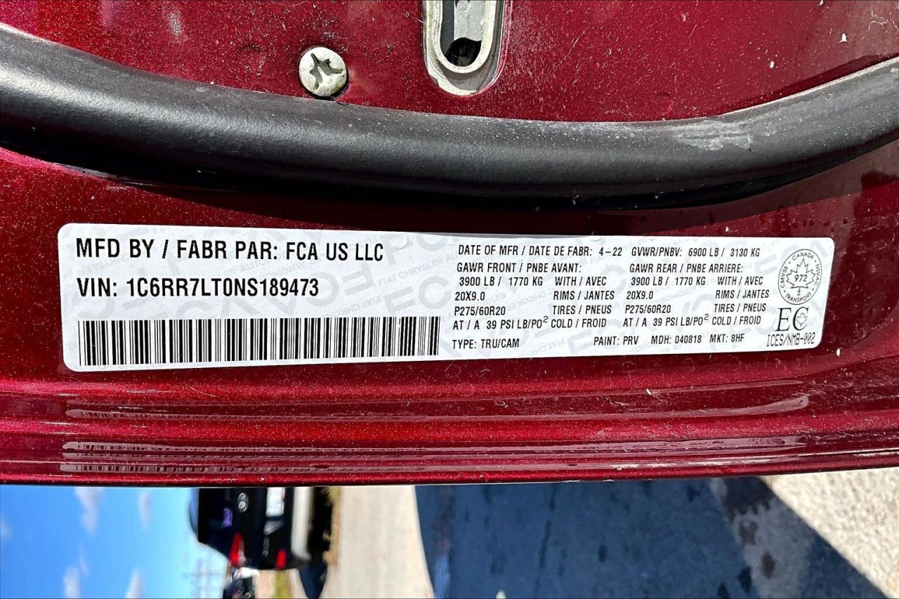 2022 RAM 1500 Classic Warlock 4WD   HEMI V8   Heat Group   Tech Package Photo