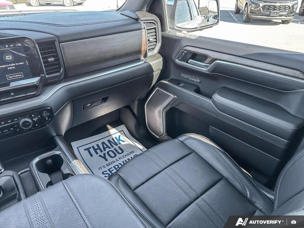 2023 Chevrolet Silverado 1500 High Country   4 NEW TIRES   SUNROOF   VNT SEAT Photo