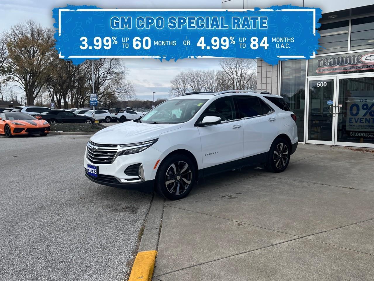 2023 Chevrolet Equinox PREMIER WOW! 4.99% FINANCE UP TO 60 MONS OAC Photo0