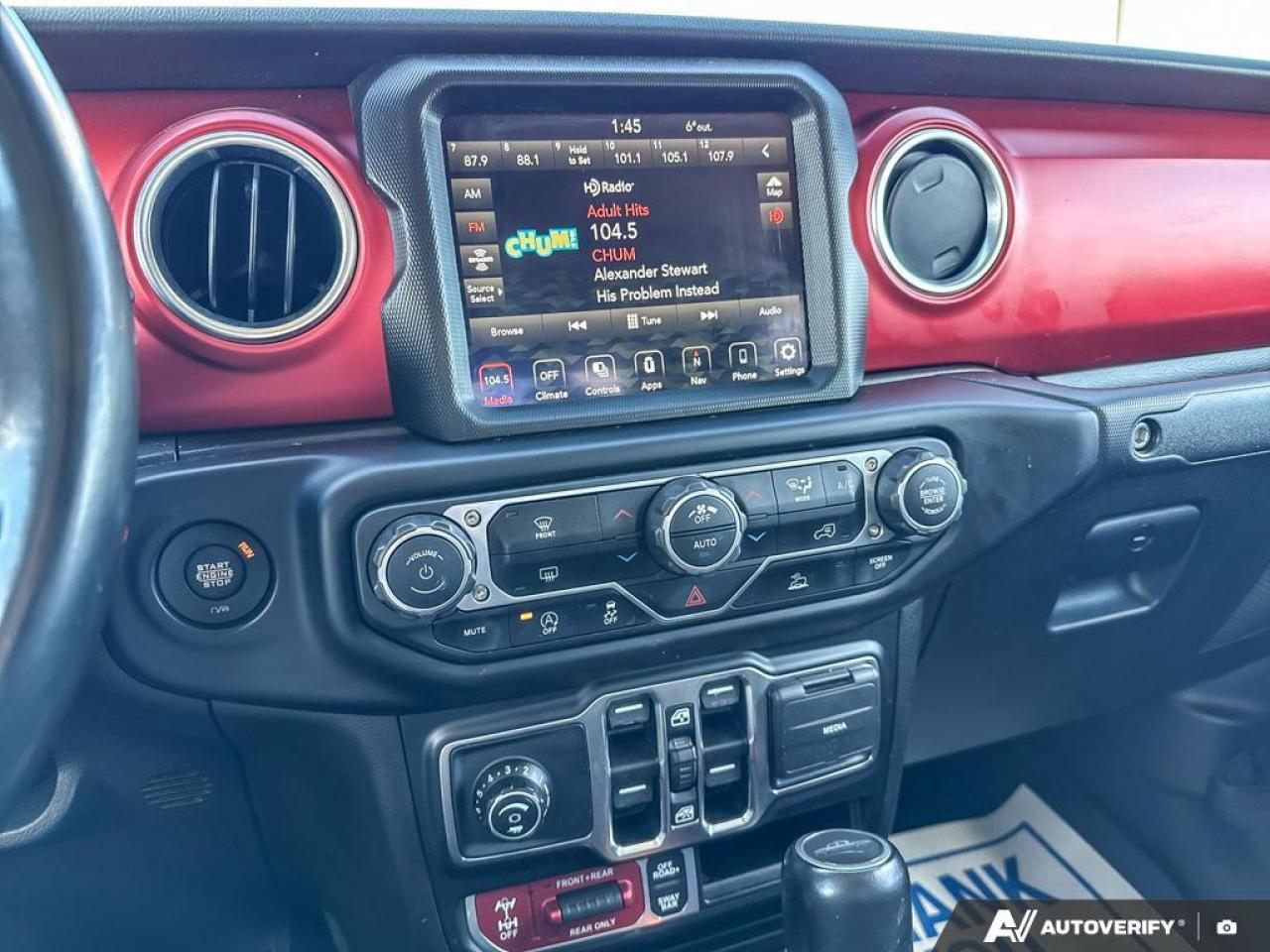 2022 Jeep Gladiator Rubicon 4x4   TONNEAU COVER   LTHR   CLEAN CARFX Photo