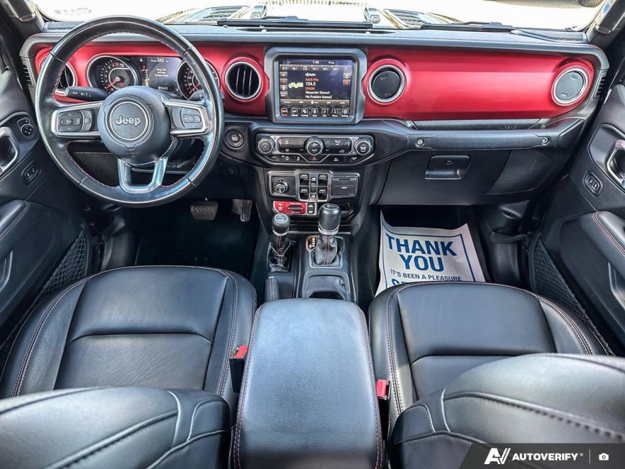 2022 Jeep Gladiator Rubicon 4x4   TONNEAU COVER   LTHR   CLEAN CARFX Photo