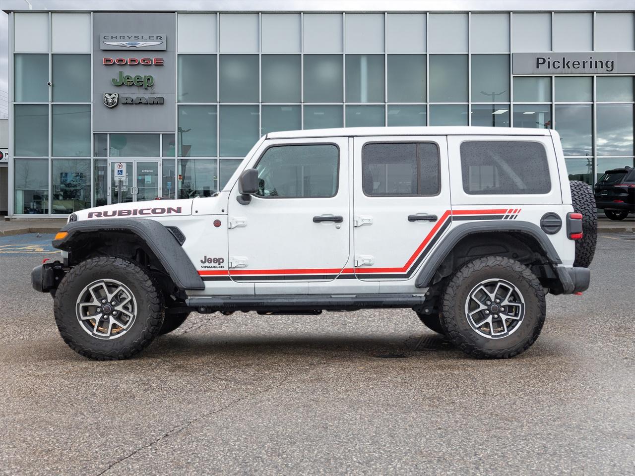 2025 Jeep Wrangler Rubicon 4 Door 4x4  LEATHER  LOW KMS  AUTOMATIC Photo2