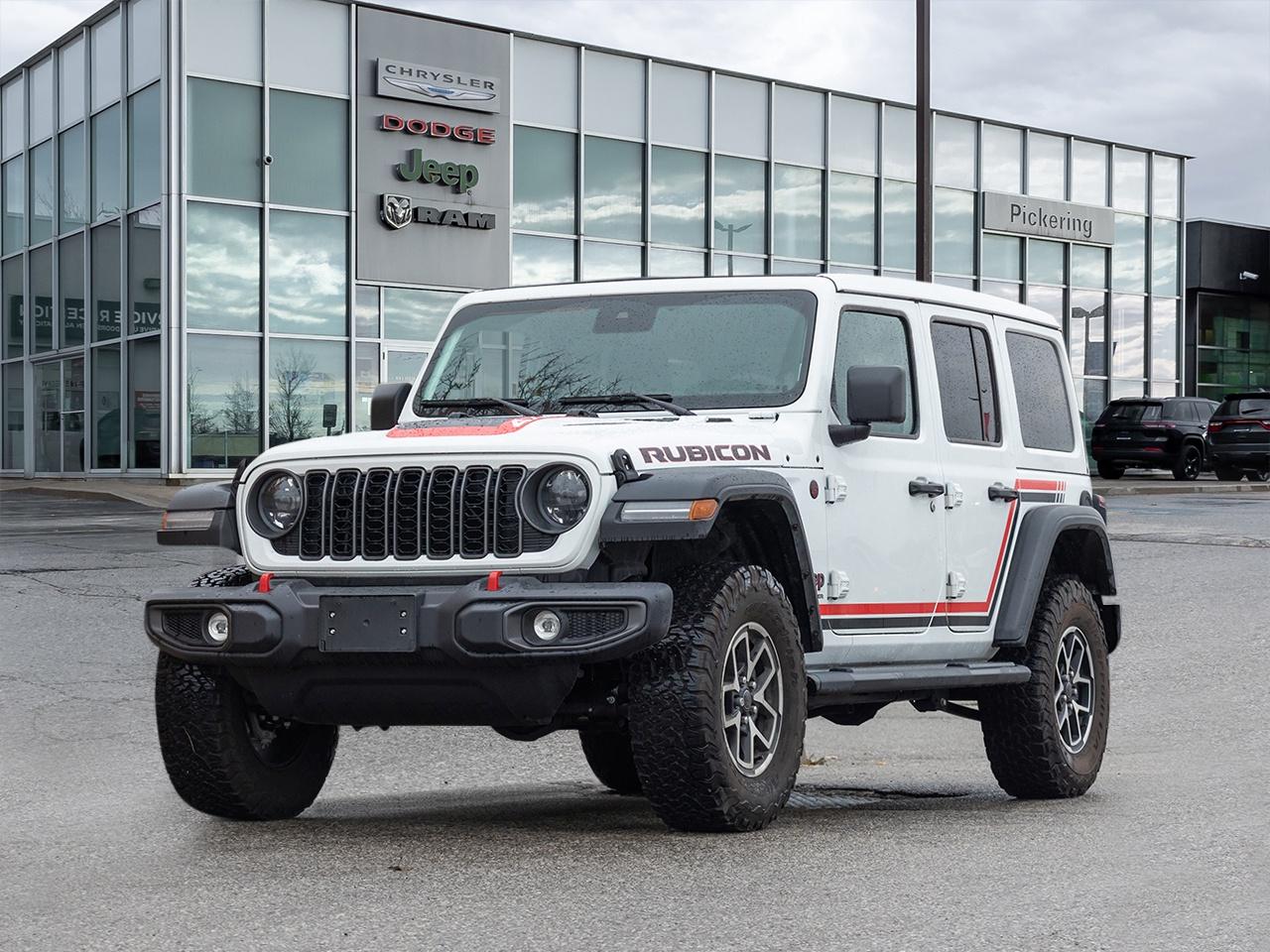 2025 Jeep Wrangler Rubicon 4 Door 4x4  LEATHER  LOW KMS  AUTOMATIC Photo