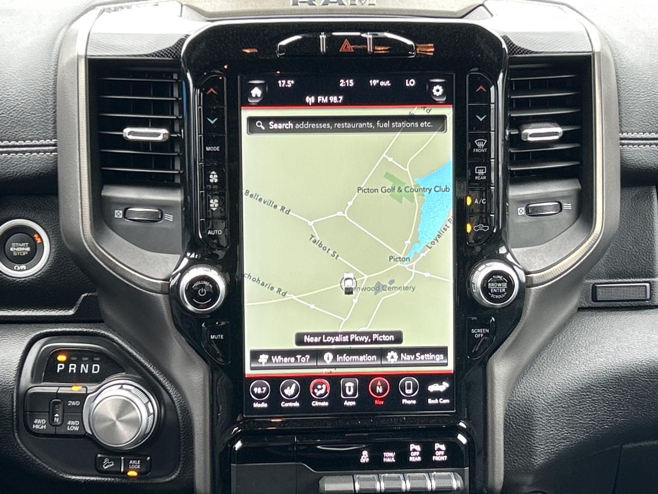 2020 RAM 1500 Rebel DIESEL/NAV/LEATHER/PWR SUNROOF CALL NAPANEE Photo