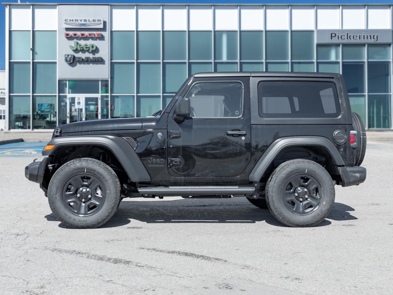 2025 Jeep Wrangler Sport 2 Door 4x4  3-Piece Hardtop  Side steps Photo2