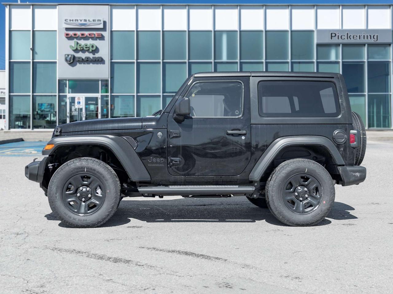 2025 Jeep Wrangler Sport 2 Door 4x4  3-Piece Hardtop  Side steps Photo2