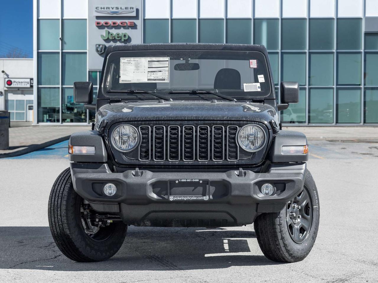 2025 Jeep Wrangler Sport 2 Door 4x4  3-Piece Hardtop  Side steps Photo1