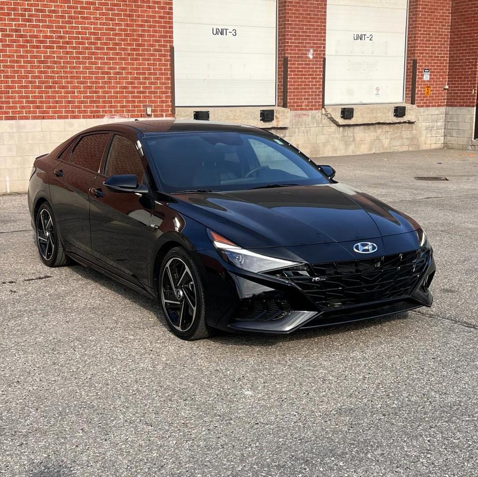 2023 Hyundai Elantra N LINE ULTIMATE, SUNROOF, LEATHER SEATS, NAV Photo0