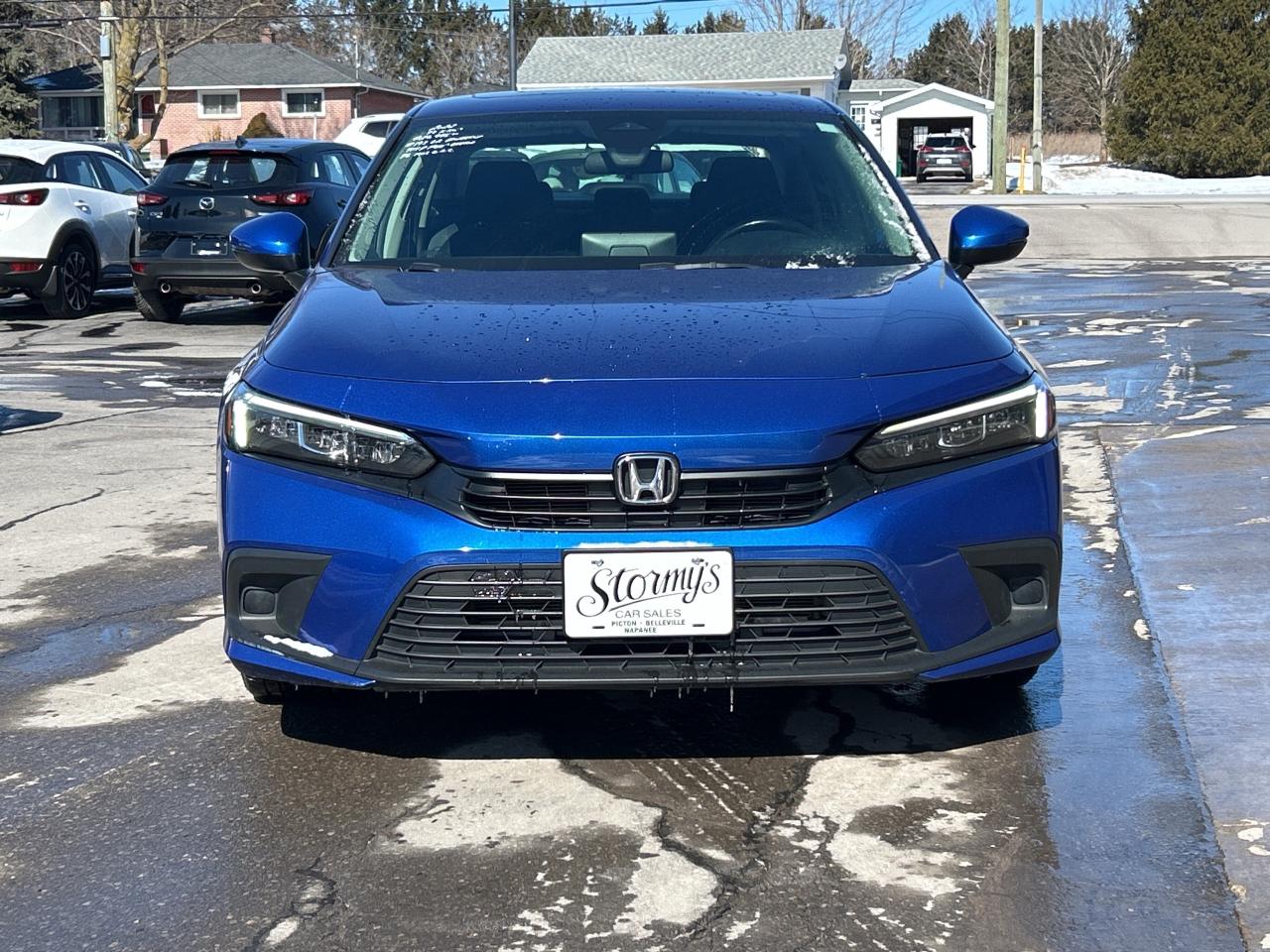 2022 Honda Civic Sedan EX/ROOF/HTD SEATS-WHEEL CALL NAPANEE 613-354-2100 Photo