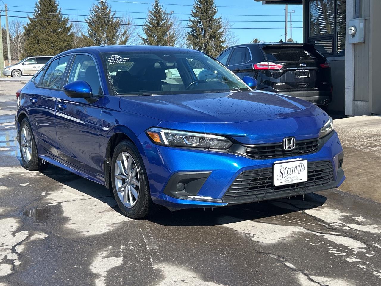 2022 Honda Civic Sedan EX/ROOF/HTD SEATS-WHEEL CALL NAPANEE 613-354-2100 Photo