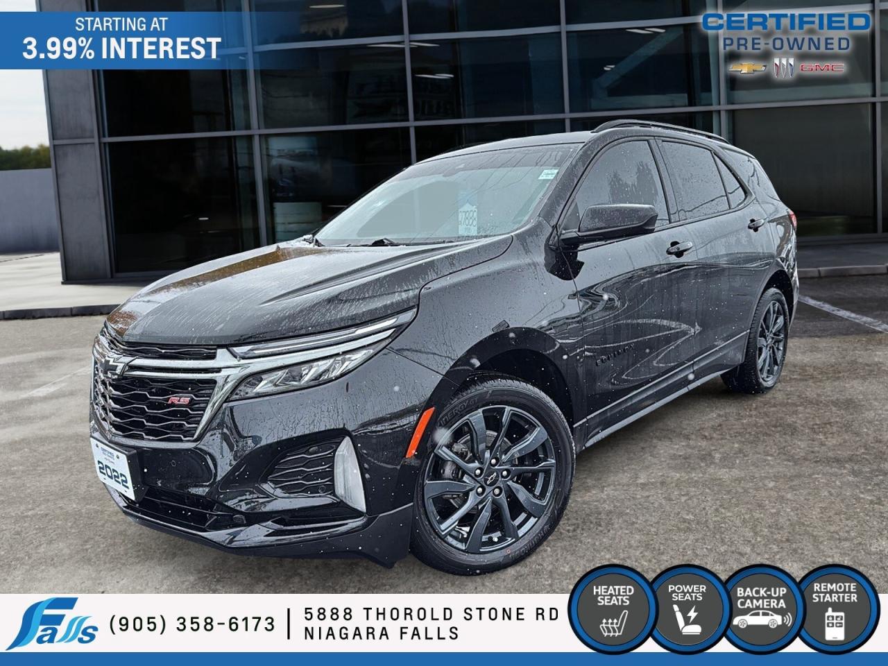 2022 Chevrolet Equinox RS P.SEATS,H.SEATS,R.START Photo0