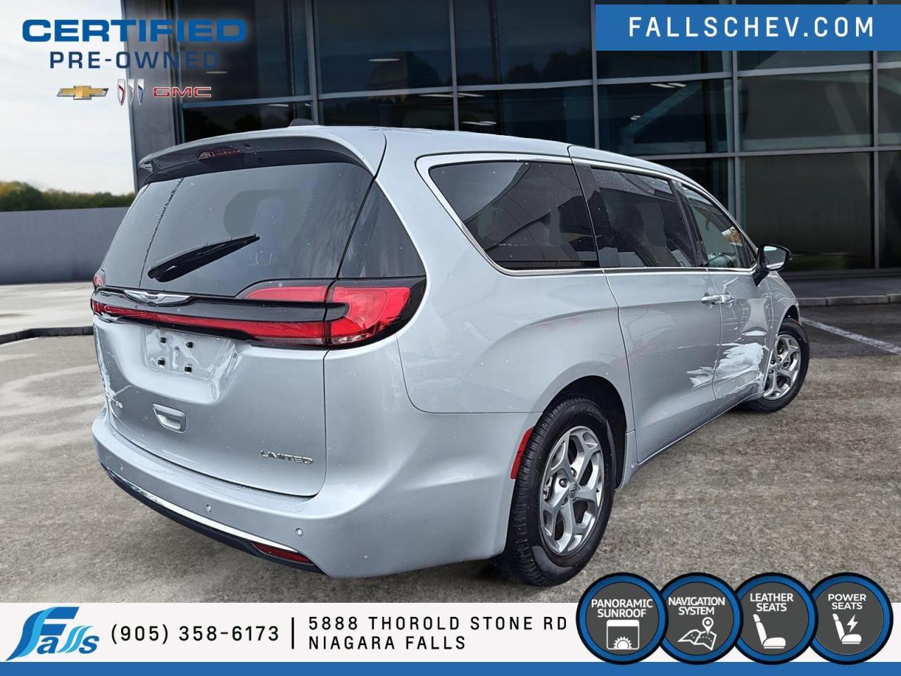 2024 Chrysler Pacifica Limited LEATHER,PANO ROOF,NAV,3.6L Photo