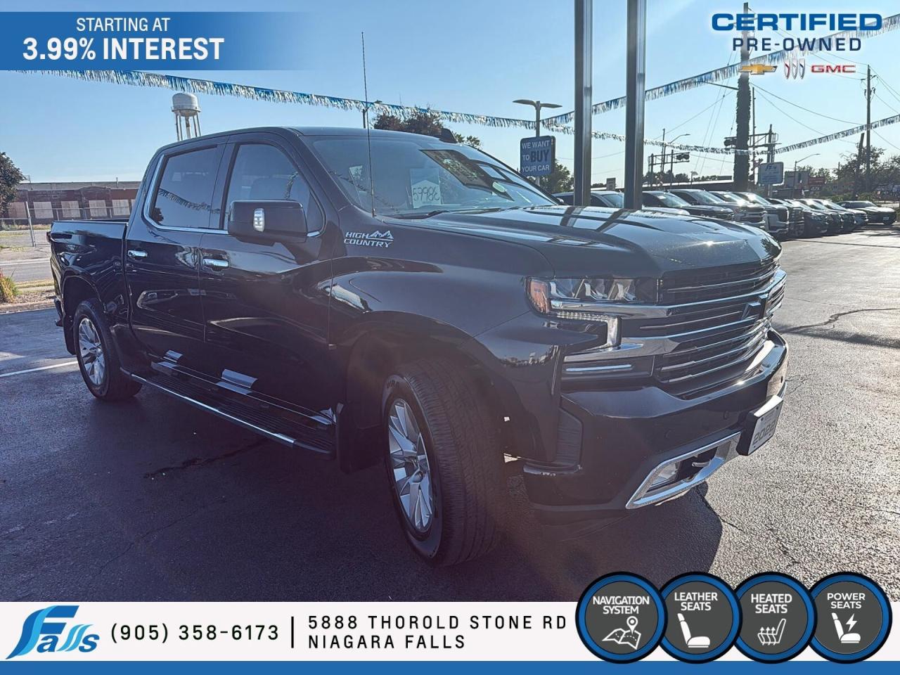 2022 Chevrolet Silverado 1500 LTD High Country LEATHER,NAV,COOLED SEATS Photo
