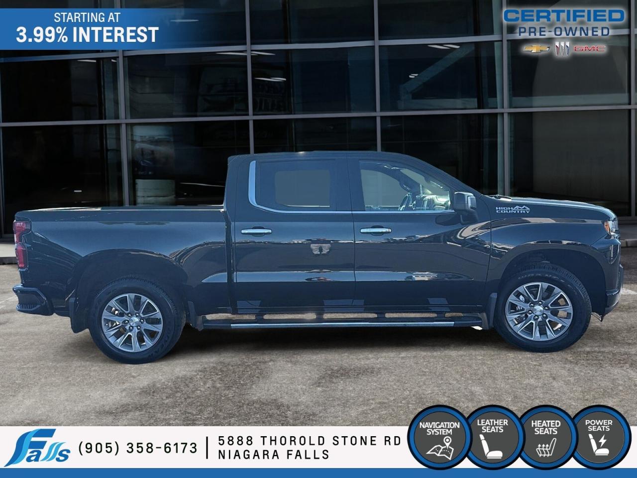 2022 Chevrolet Silverado 1500 LTD High Country LEATHER,NAV,COOLED SEATS Photo