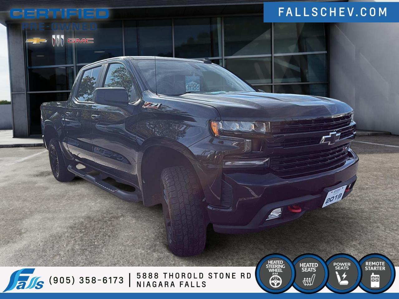 2019 Chevrolet Silverado 1500 LT Trail Boss 5.3L,LEATHER,H.STEERING Photo