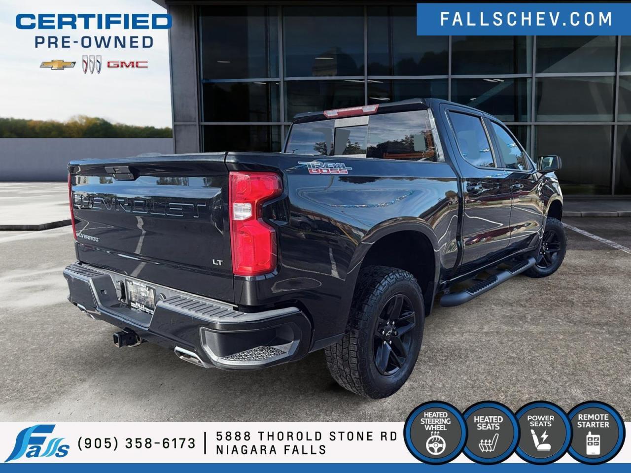 2019 Chevrolet Silverado 1500 LT Trail Boss 5.3L,LEATHER,H.STEERING Photo2