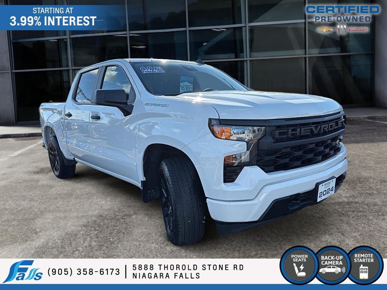 2024 Chevrolet Silverado 1500 Custom CREW,4X4,20'S Photo