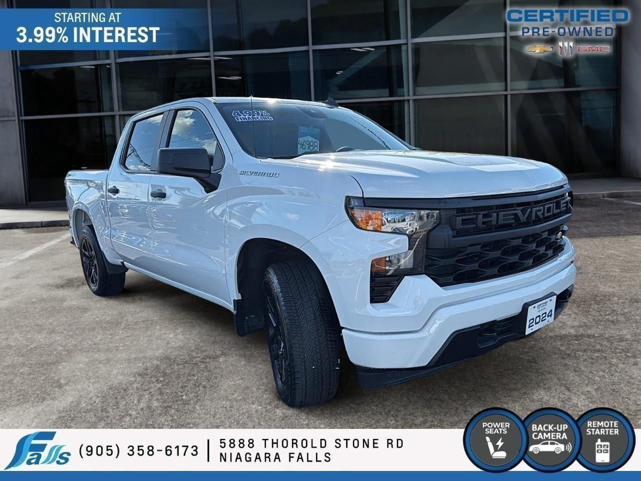 2024 Chevrolet Silverado 1500 Custom CREW,4X4,20'S Photo