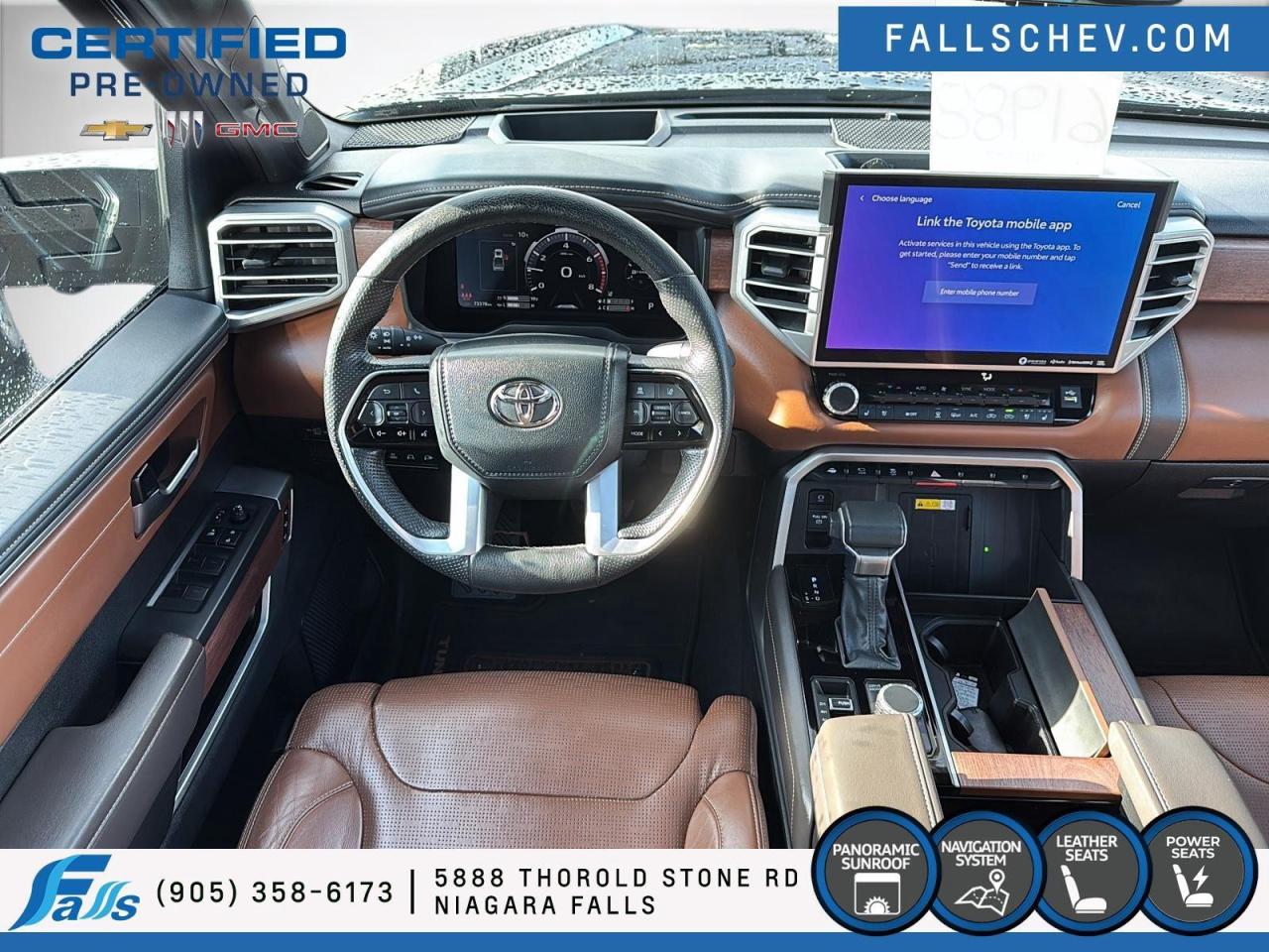 2022 Toyota Tundra Platinum PLATINUM,1794,PANO ROOF,LEATHER Photo