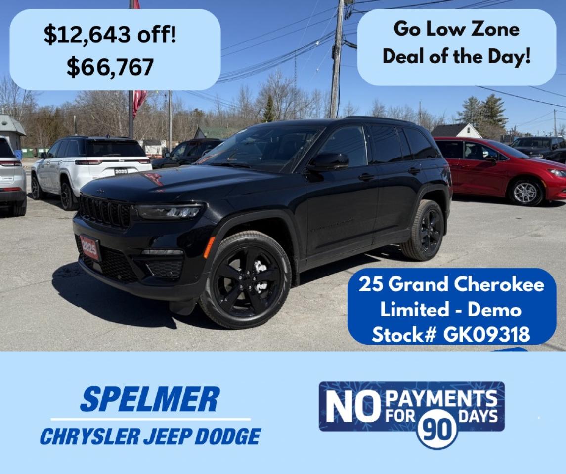 2025 Jeep Grand Cherokee Limited 4X4 - Demo Vehicle!  New rates! Photo