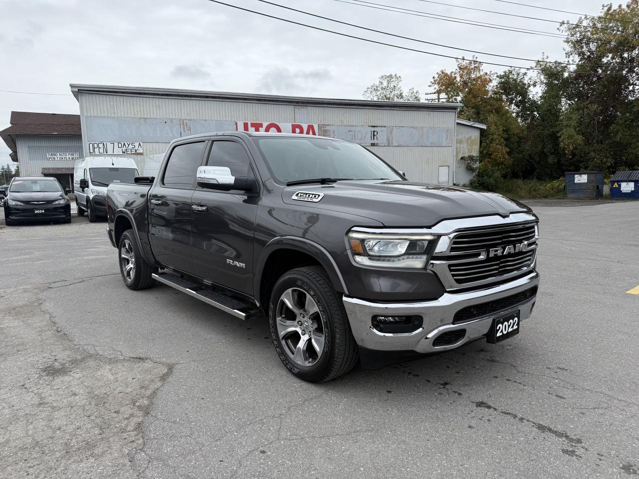 2022 RAM 1500 Laramie 4x4 Crew: Extended Warranty! - Go Low Zone Photo