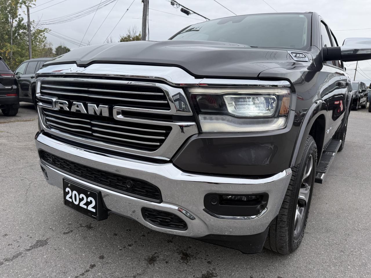 2022 RAM 1500 Laramie 4x4 Crew: Extended Warranty! - Go Low Zone Photo