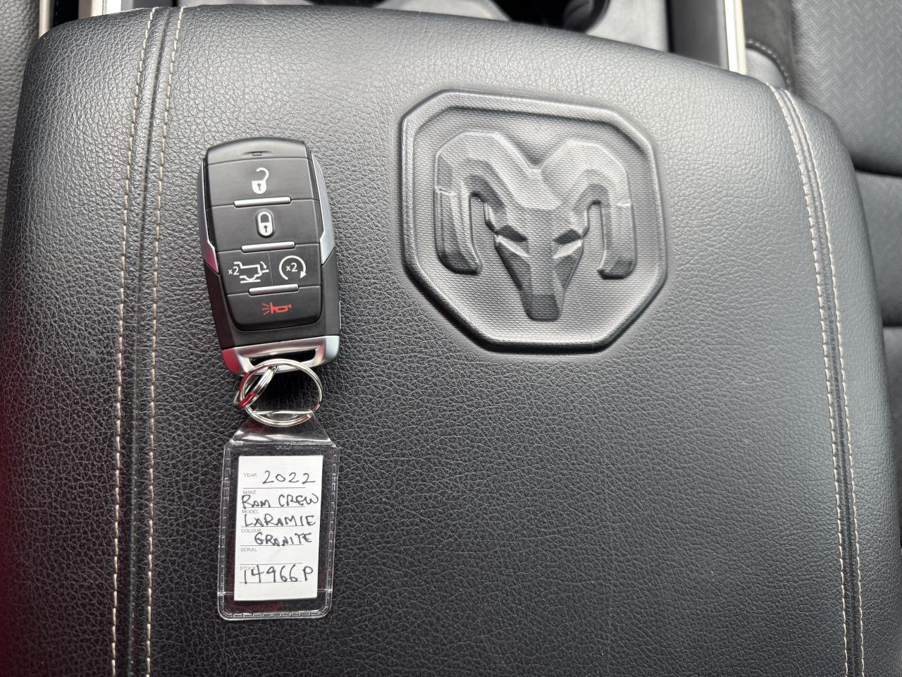 2022 RAM 1500 Laramie 4x4 Crew: Extended Warranty! - Go Low Zone Photo