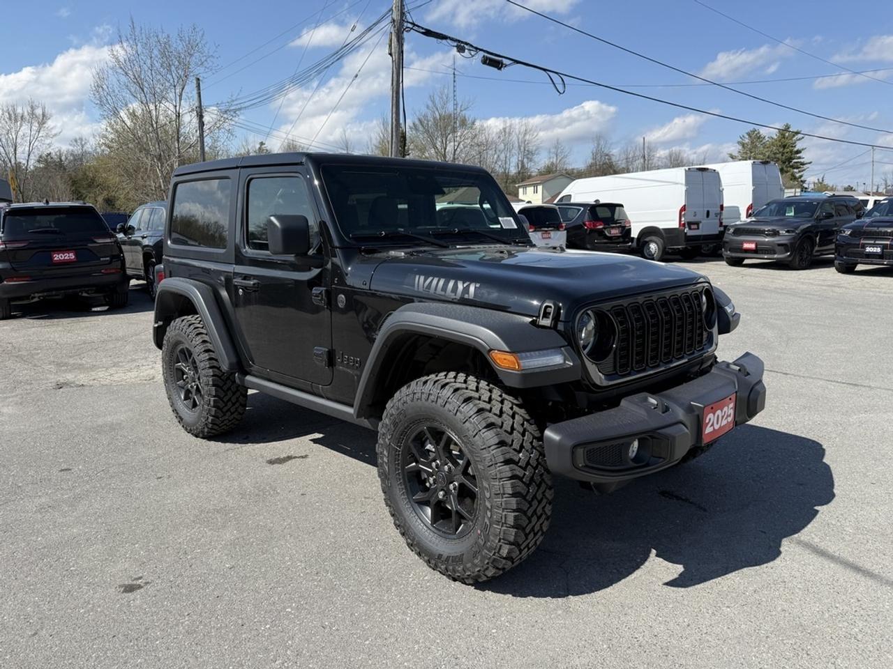 2025 Jeep Wrangler Willys 2 Door 4x4 - Demo!  Manual! Photo