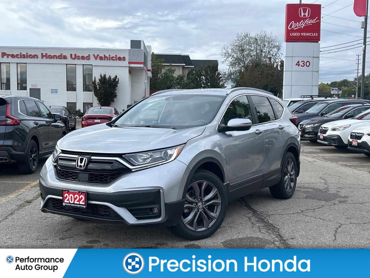 2022 Honda CR-V Sport Sunroof CarPlay Heated Seats Lane Watch Photo0