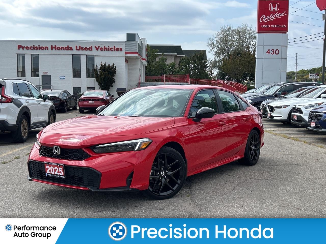 2025 Honda Civic Sedan Hybrid Sport Hybrid Sunroof CarPlay Heated Seats Like New Photo