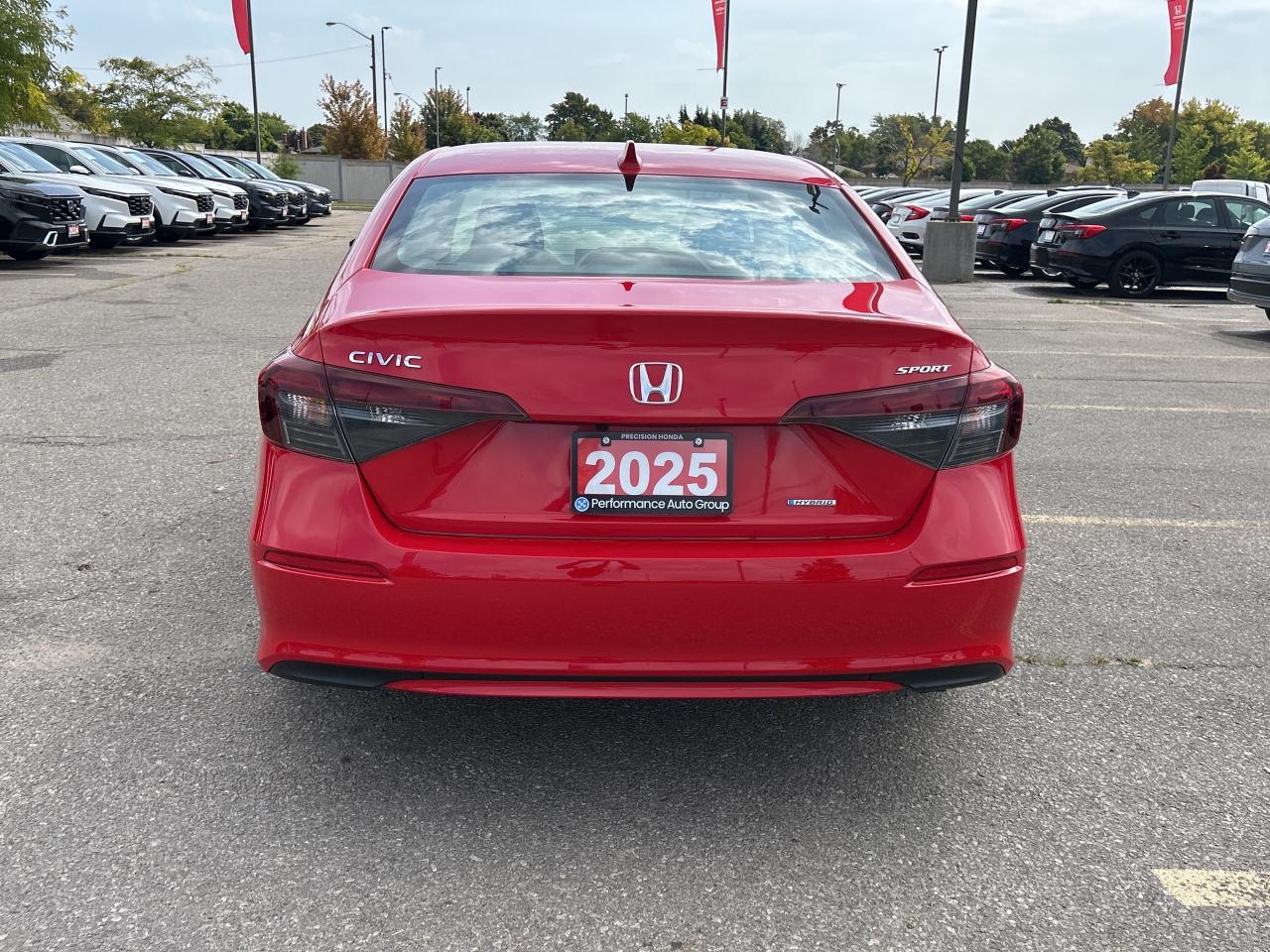 2025 Honda Civic Sedan Hybrid Sport Hybrid Sunroof CarPlay Heated Seats Like New Photo