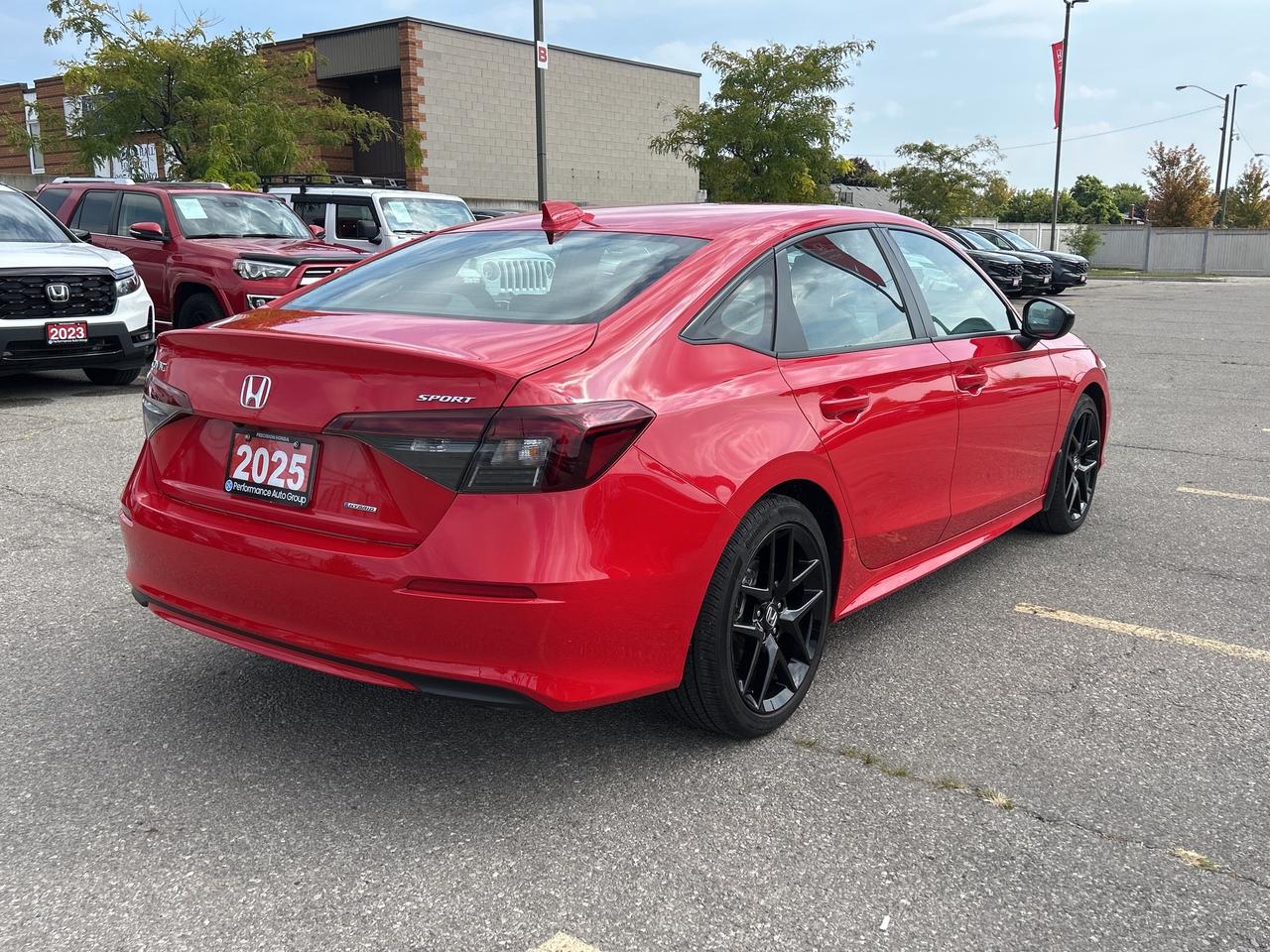 2025 Honda Civic Sedan Hybrid Sport Hybrid Sunroof CarPlay Heated Seats Like New Photo