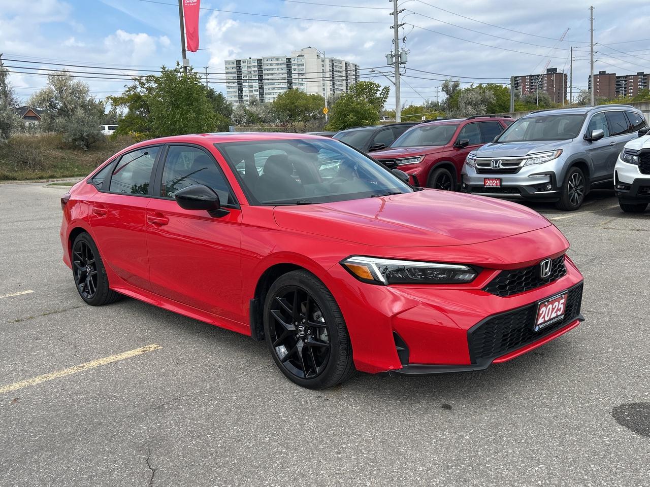 2025 Honda Civic Sedan Hybrid Sport Hybrid Sunroof CarPlay Heated Seats Like New Photo