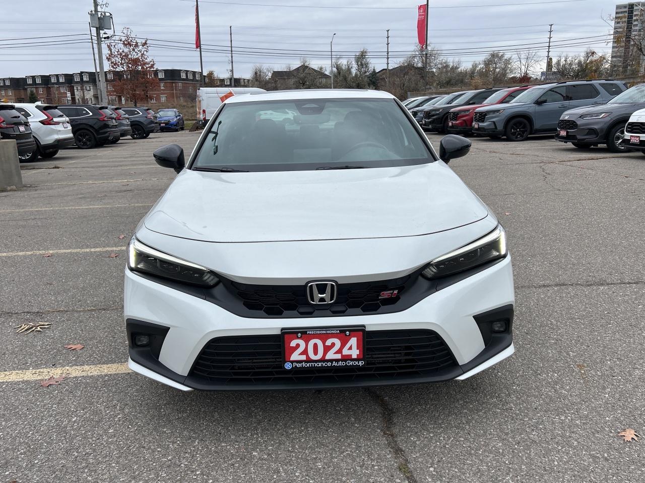 2024 Honda Civic Si Sedan Manual Sunroof CarPlay Wireless Charger Low Kms Photo