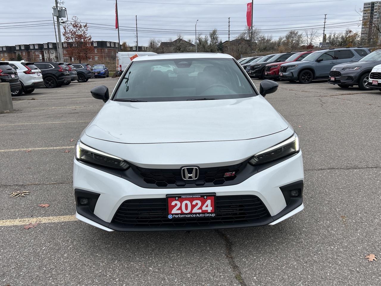 2024 Honda Civic Si Sedan Manual Sunroof CarPlay Wireless Charger Low Kms Photo