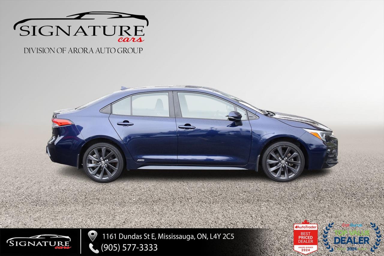 2023 Toyota Corolla Hybrid SE AWD / NO ACCIDENT / SUNROOF / CARPLAY / BSM Photo2