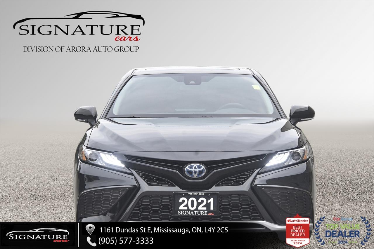 2021 Toyota Camry HYBRID XSE / NO ACCIDENT / SUNROOF / LEATHER/CARPLAY/BSM Photo