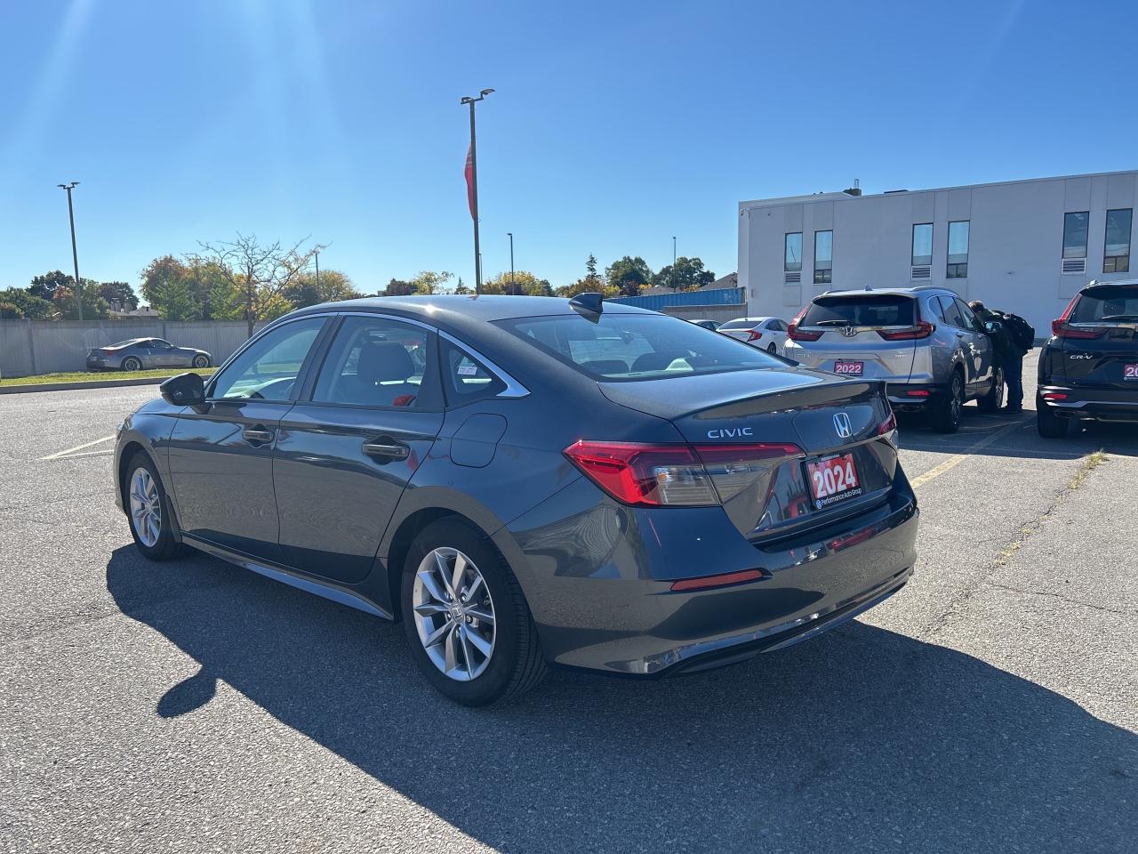 2024 Honda Civic Sedan EX  Sunroof  CarPlay  Rear Camera 2 Sets of tires Photo3