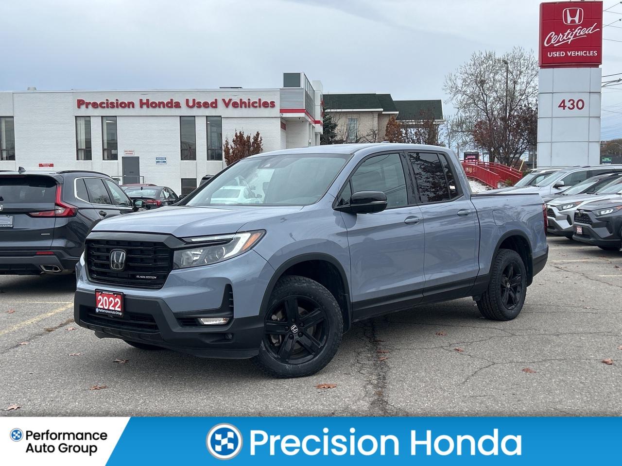 2022 Honda Ridgeline Black Edition  Leather  Sunroof  Navigation Photo0