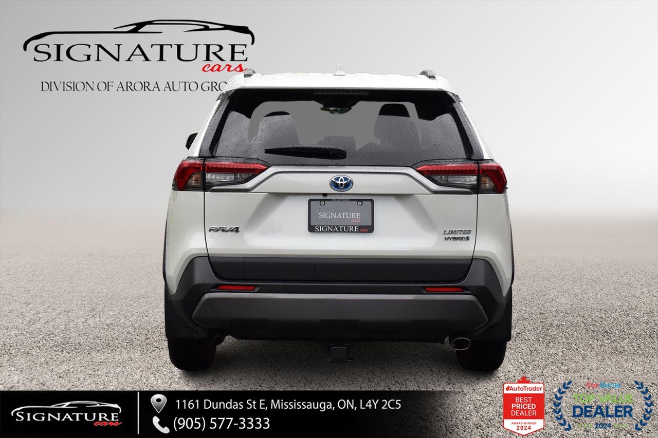 2021 Toyota RAV4 Hybrid LIMITED AWD / SUNROOF /LEATHER/ NAVI/CARPLAY/BSM Photo4