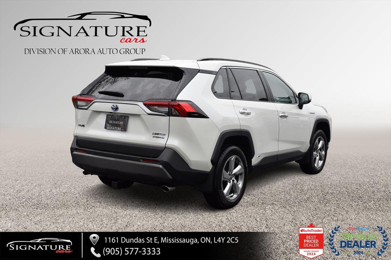 2021 Toyota RAV4 Hybrid LIMITED AWD / SUNROOF /LEATHER/ NAVI/CARPLAY/BSM Photo