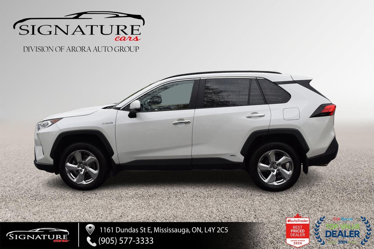 2021 Toyota RAV4 Hybrid LIMITED AWD / SUNROOF /LEATHER/ NAVI/CARPLAY/BSM Photo
