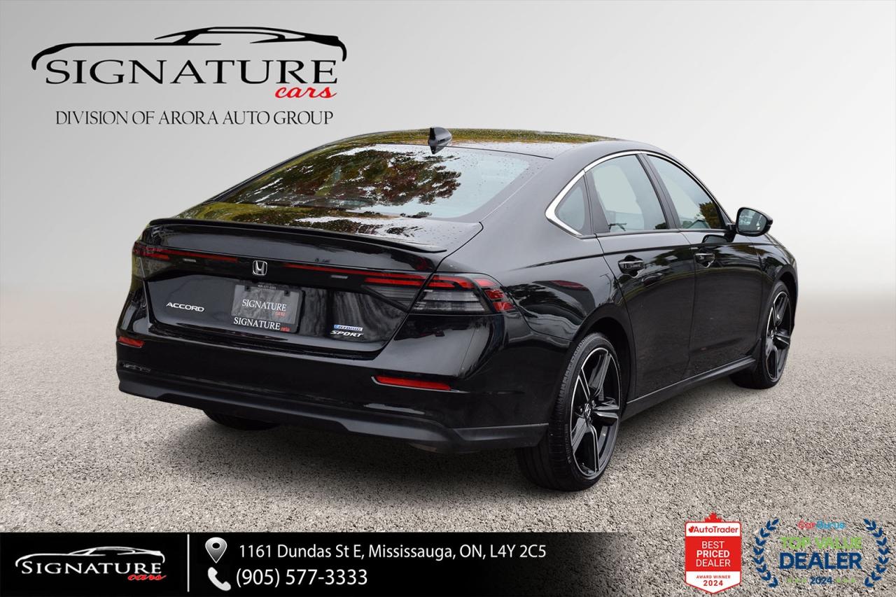 2024 Honda Accord Hybrid SPORT / NO ACCIDENT  / SUNROOF / CARPLAY / BSM Photo3