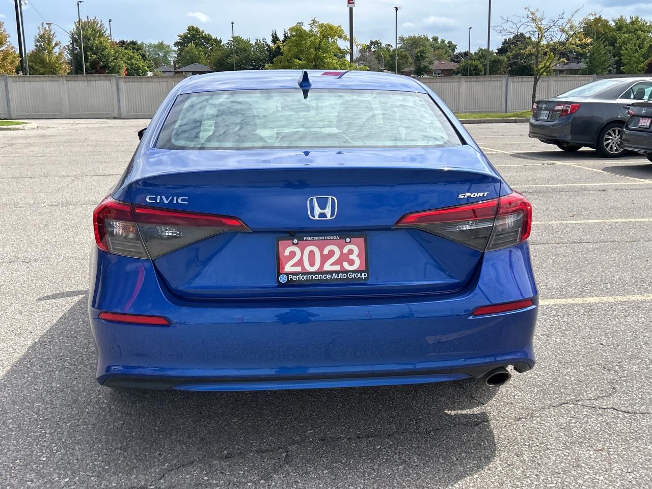 2023 Honda Civic Sedan Sport  Sunroof  Rear Camera  CarPlay Photo4