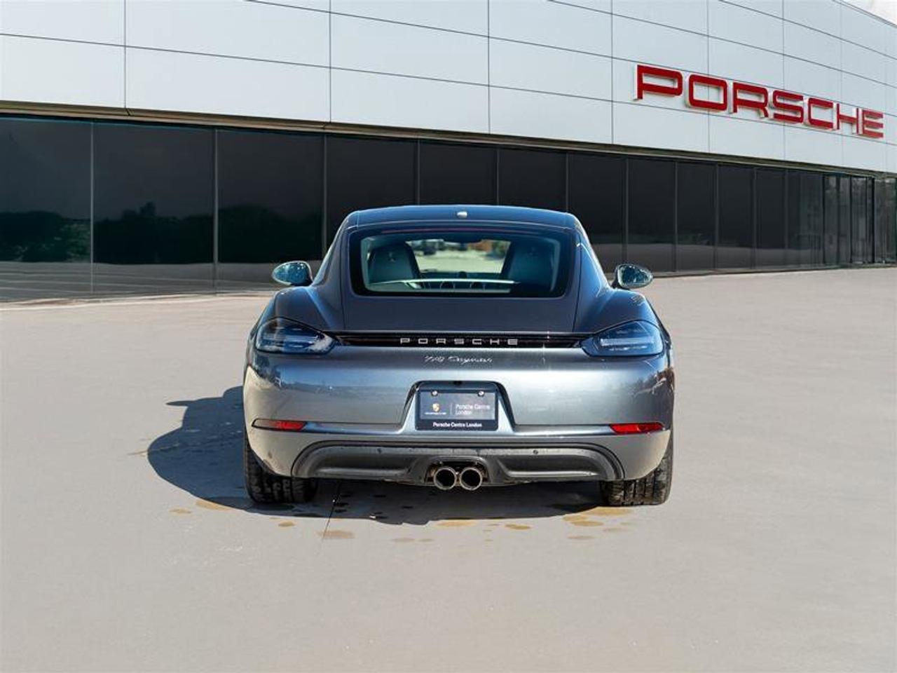 2025 Porsche 718 Cayman COUPE Gray Photo4