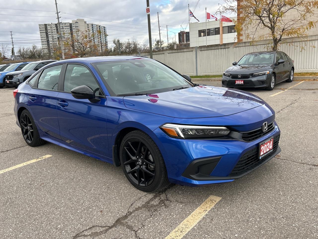 2024 Honda Civic Sedan Sport CarPlay Rear Cam Sunroof Heated Seats Photo