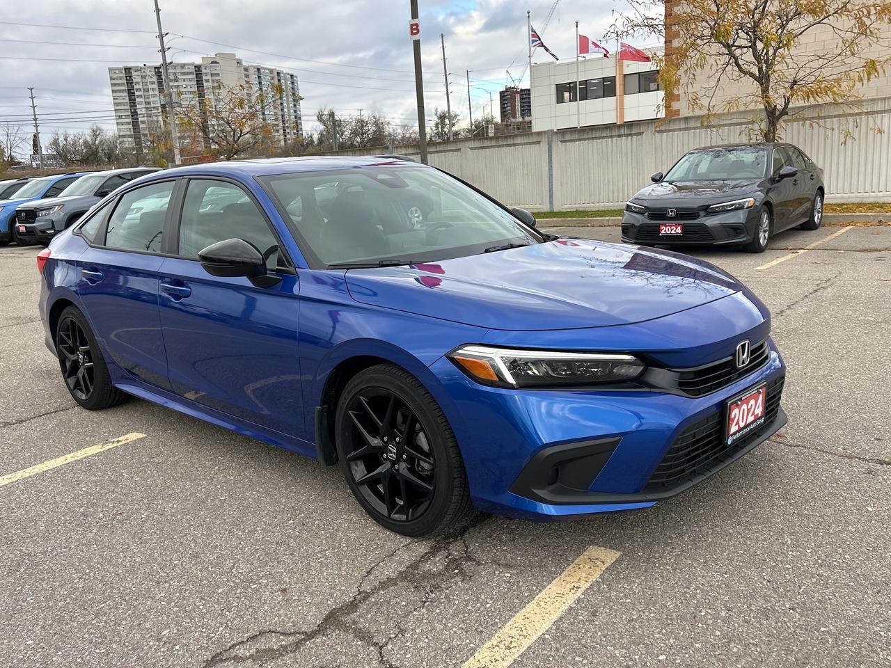 2024 Honda Civic Sedan Sport CarPlay Rear Cam Sunroof Heated Seats Photo